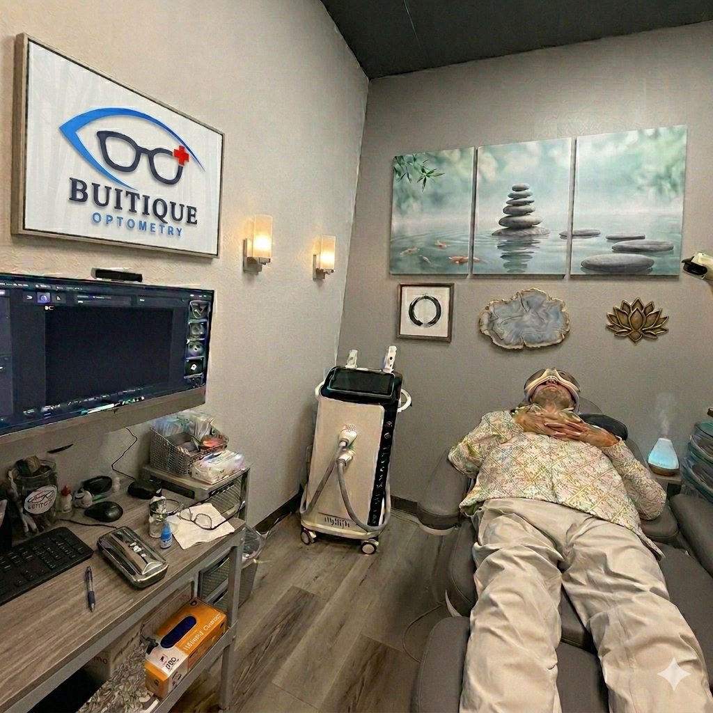 Dry-eye treatment technology at Buitique Optometry