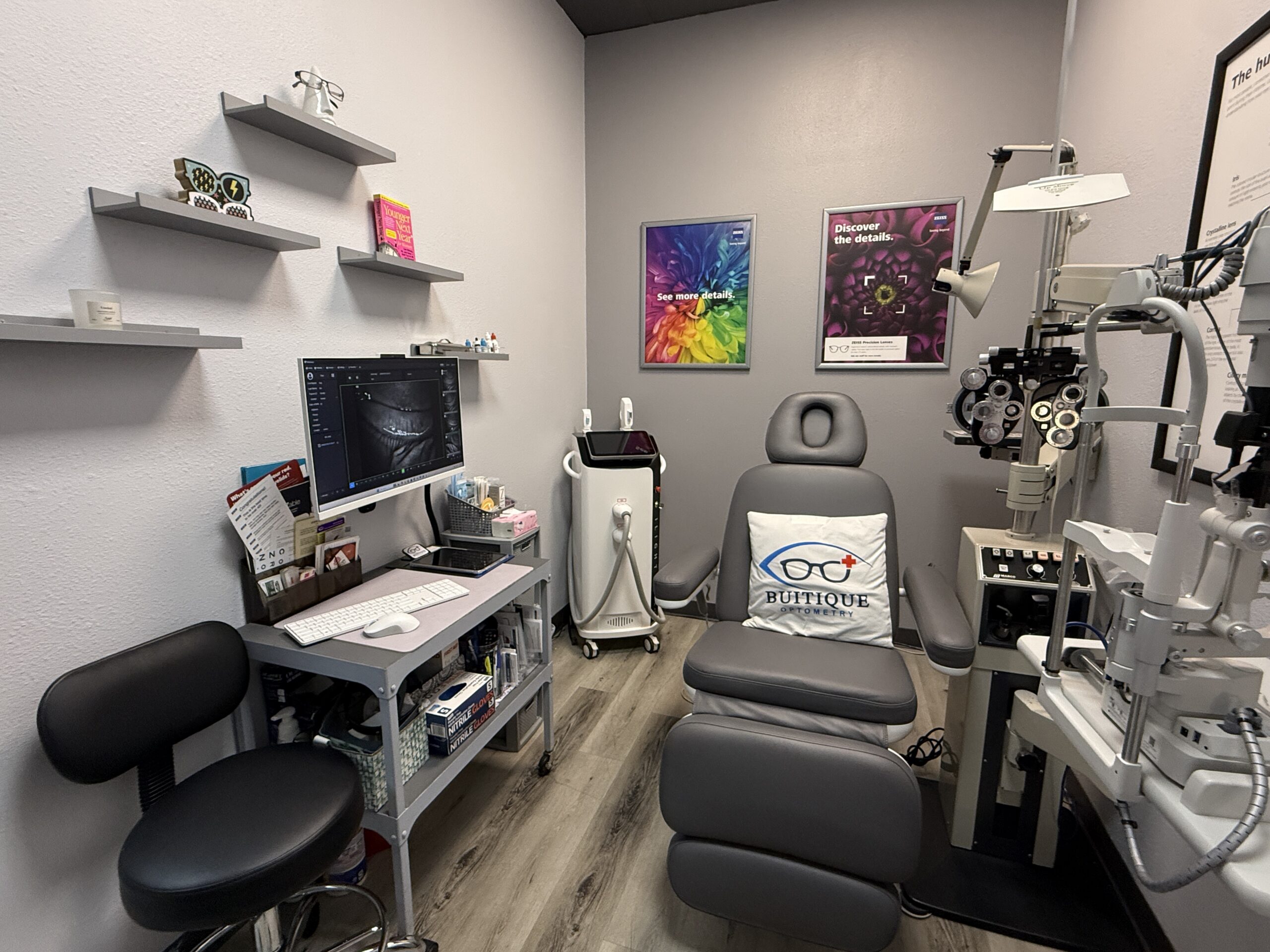 A moment inside Buitique Optometry