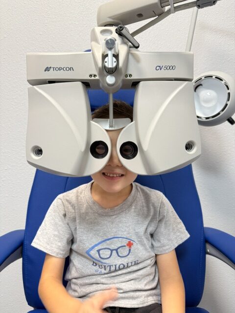 Children’s vision care at Buitique Optometry