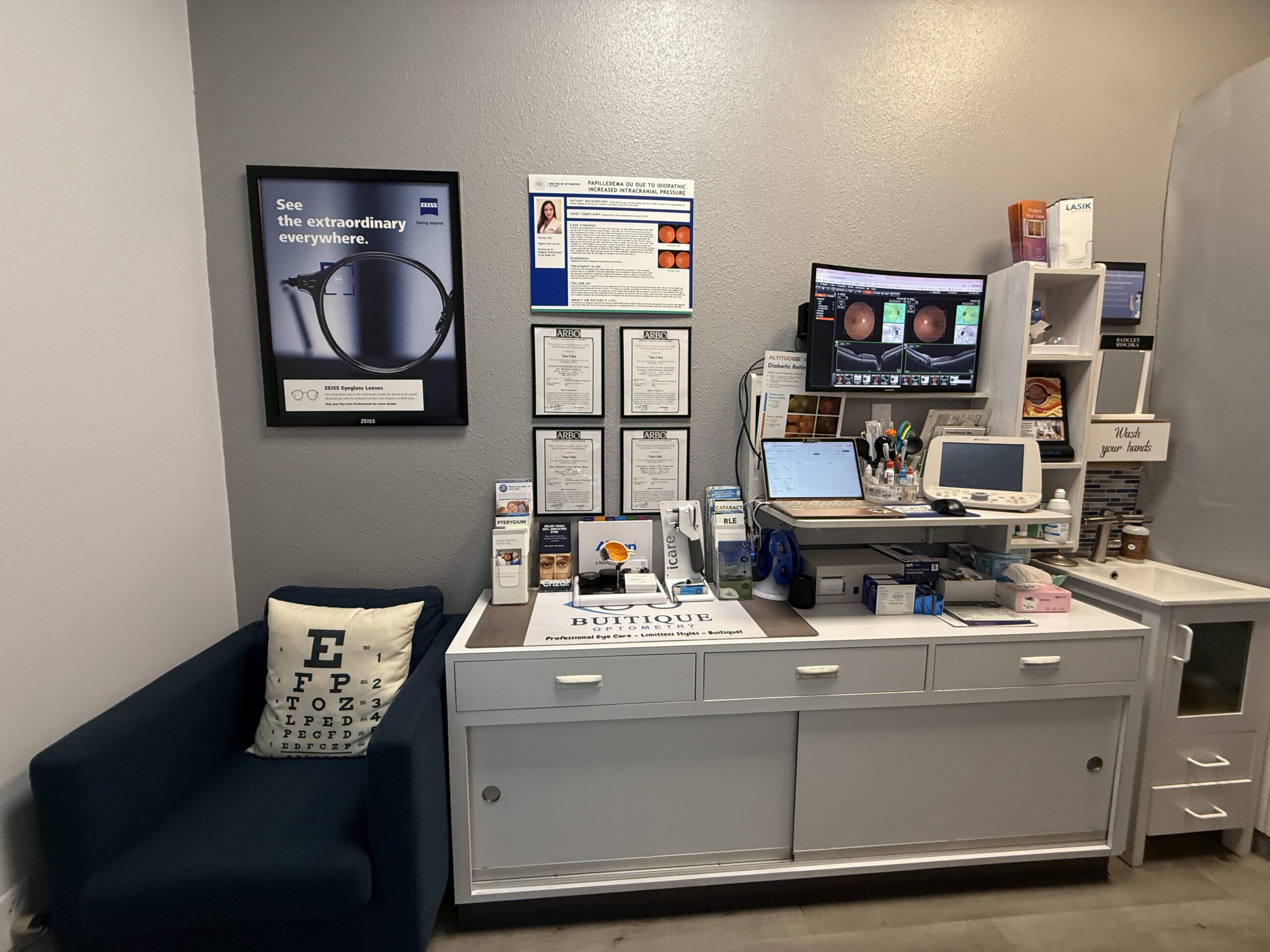 The Buitique Optometry clinic experience
